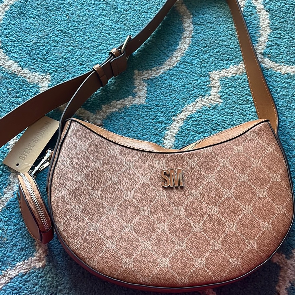 Steve Madden Camel Mult BMartina Bag